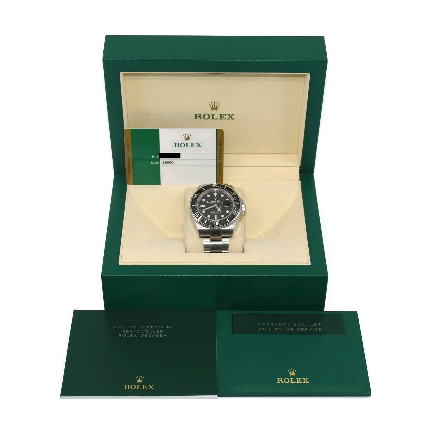 Rolex Sea Dweller Stainless Steel Watch 126600