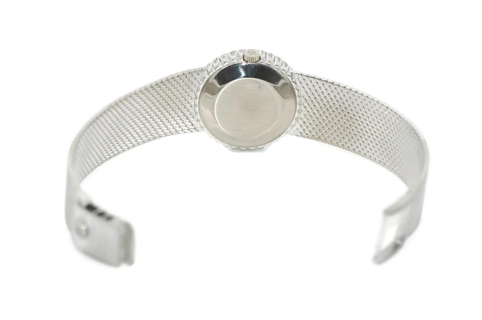 Patek Philippe Vintage Diamond 18K White Gold Watch 3355