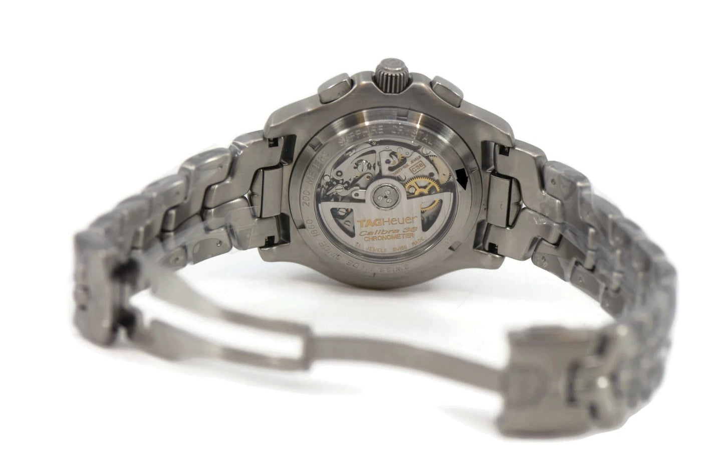 Tag Heuer Link Cal 36 Chronograph Stainless Steel Watch CT511A