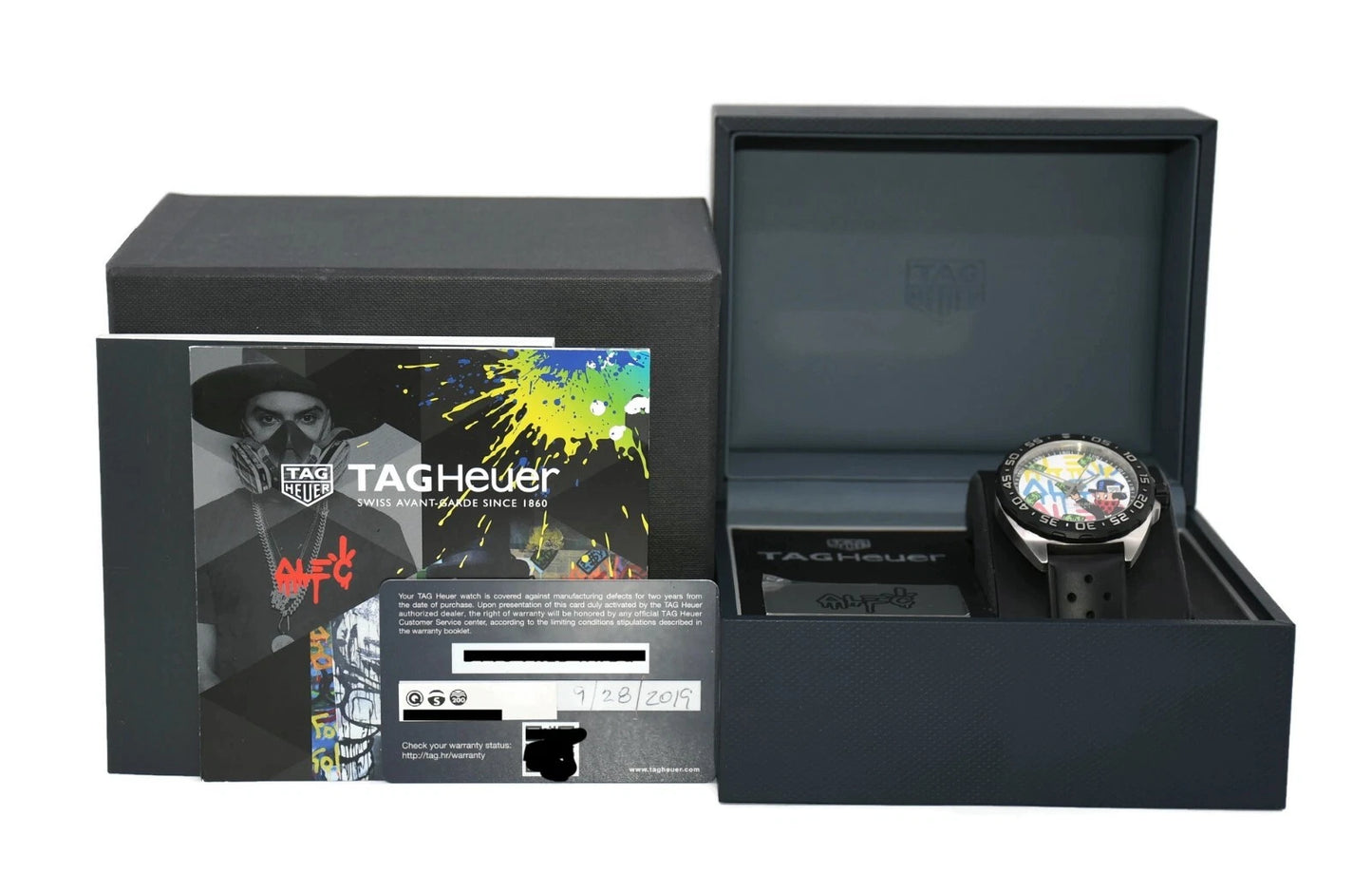 Tag Heuer Formula 1 Alec Monopoly Stainless Steel Watch WAZ1119