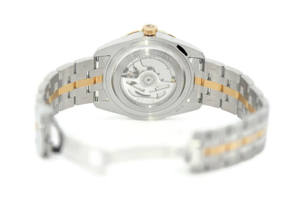 Tudor Glamour Date Diamond 18K/Stainless Steel Watch 57103