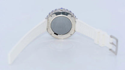 Corum Heritahe Eleganza Jump Hour Sterling Silver Watch 254.112.17/0090
