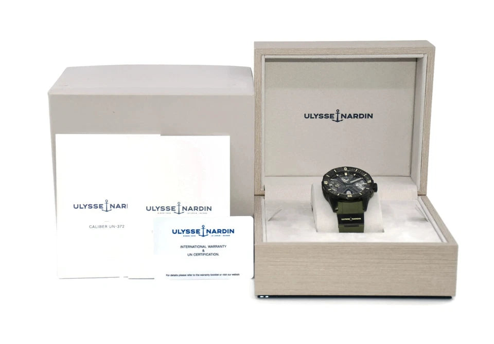 Ulysse Nardin Diver Skeleton Titanium Watch 3723-170-2C