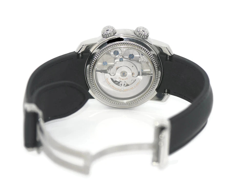 Baume & Mercier Capeland Alarm Stainless Steel Watch 65322