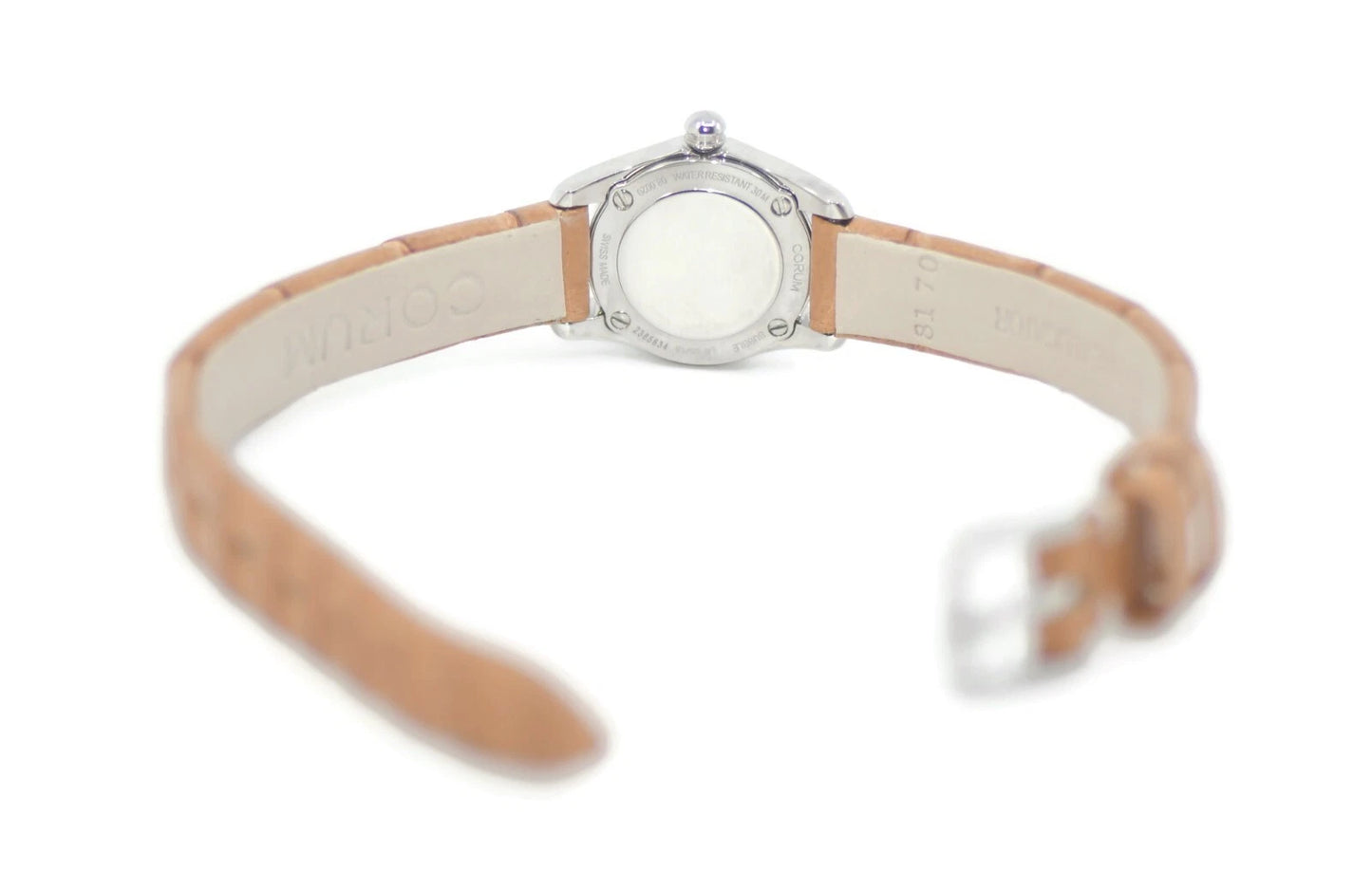 Corum Bubble Mini Diamond Stainless Steel Watch L137/03602
