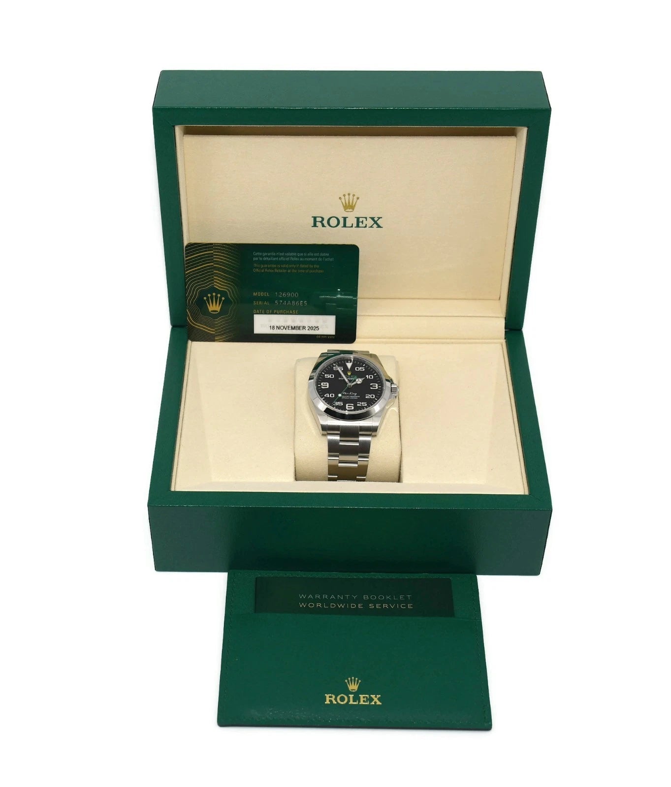 Rolex Airking Stainless Steel Watch 126900