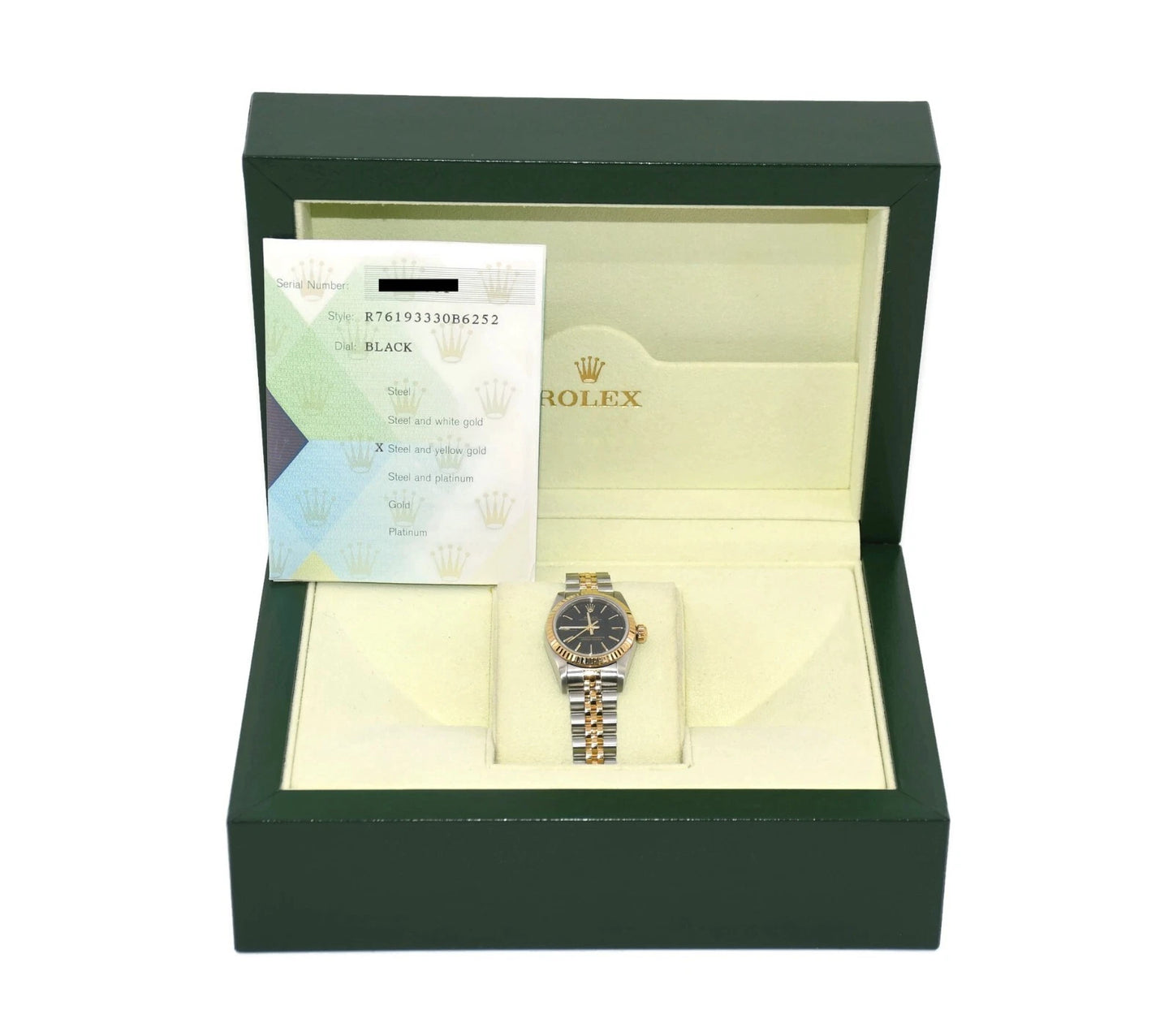 Rolex Oyster Perpetual 18K/Stainless Steel Watch 76193
