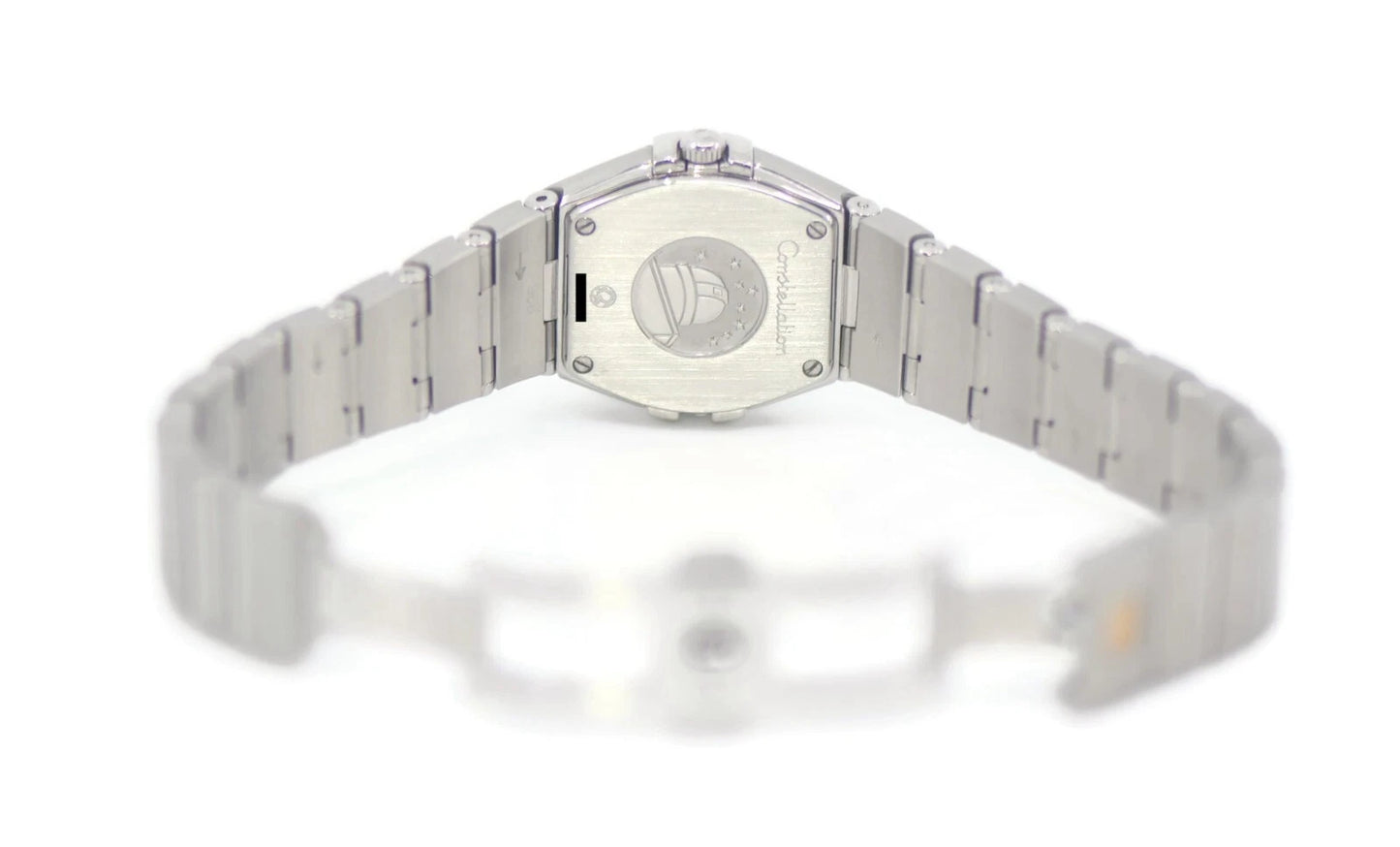 Omega Constellation Diamond Stainless Steel Watch 123.15.24.60.01.001