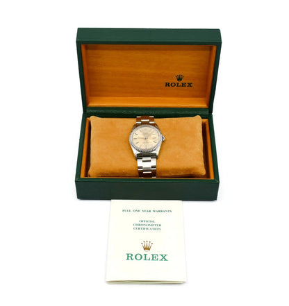 Rolex Datejust IBM Award Stainless Steel Watch 16220
