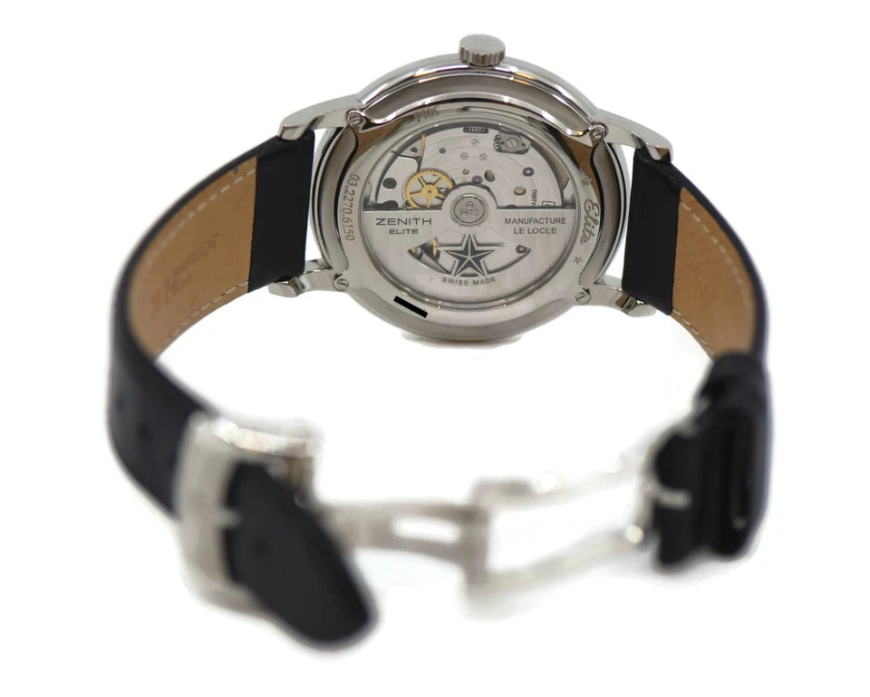 Zenith Elite Stainless Steel Watch 03.2270.6150