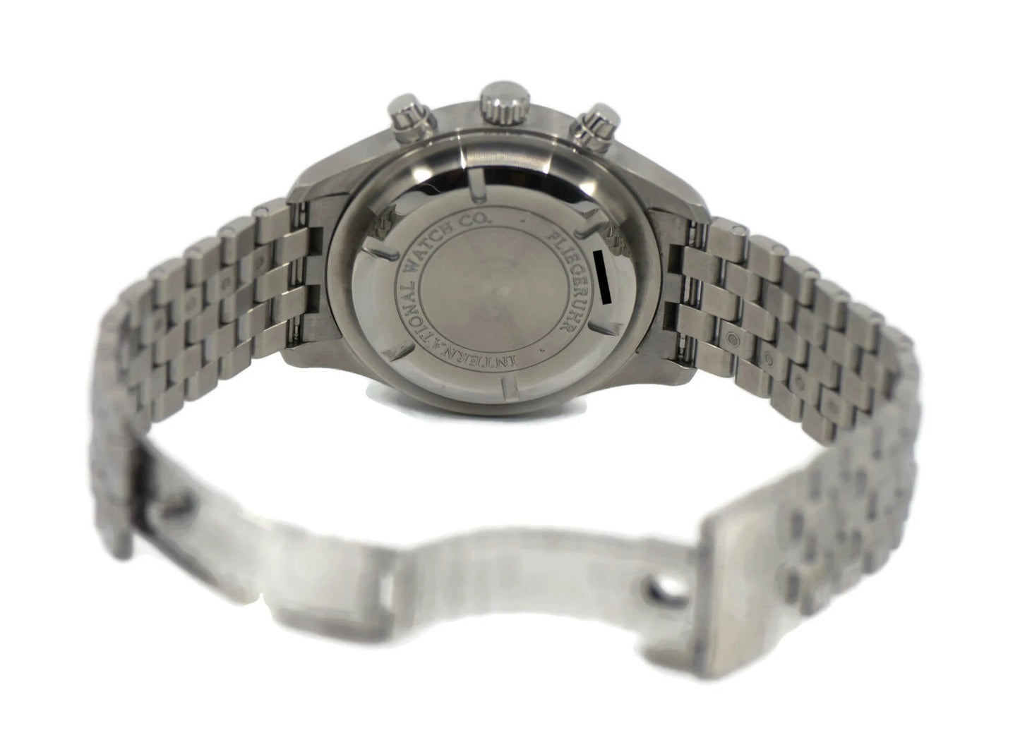 IWC Pilots Chronograph Stainless Steel Watch 3717