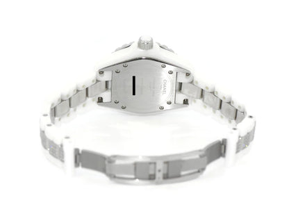Chanel J12 Diamond White Ceramic Watch H1420