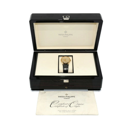 Patek Philippe Calatrava 18K Yellow Gold Watch 5096J