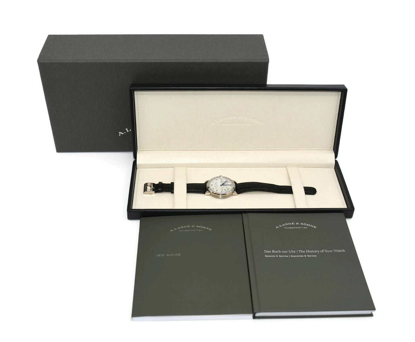 A Lange & Sohne 1815 Up Down 18K White Gold Watch 234.026