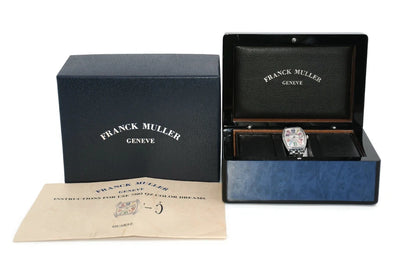 Franck Muller Color Dreams Diamond Stainless Steel Watch 7502QZ