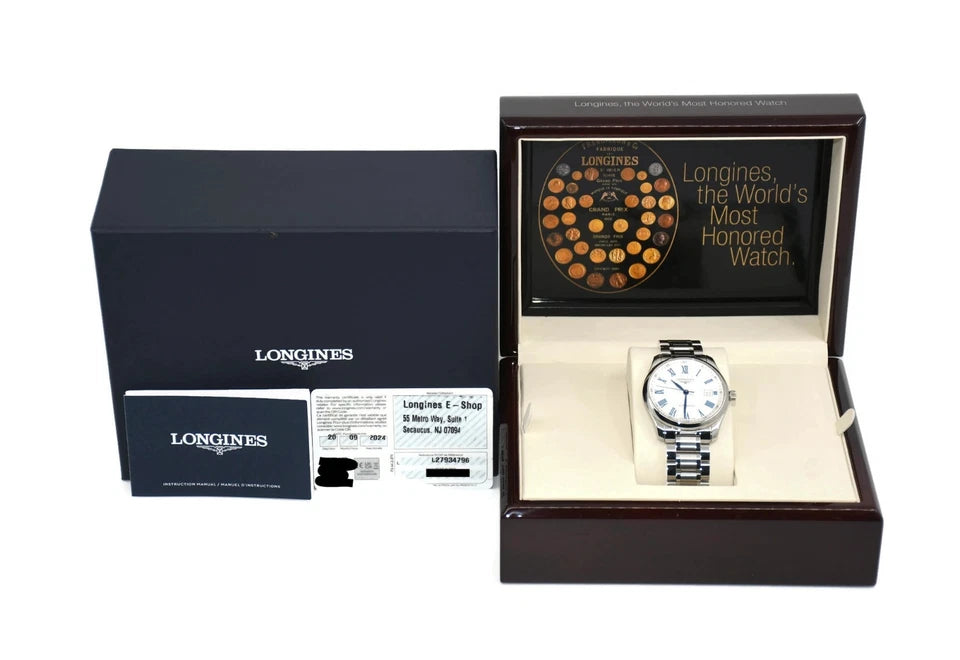 Longines Master Stainless Steel Watch L2.793.4.79.6