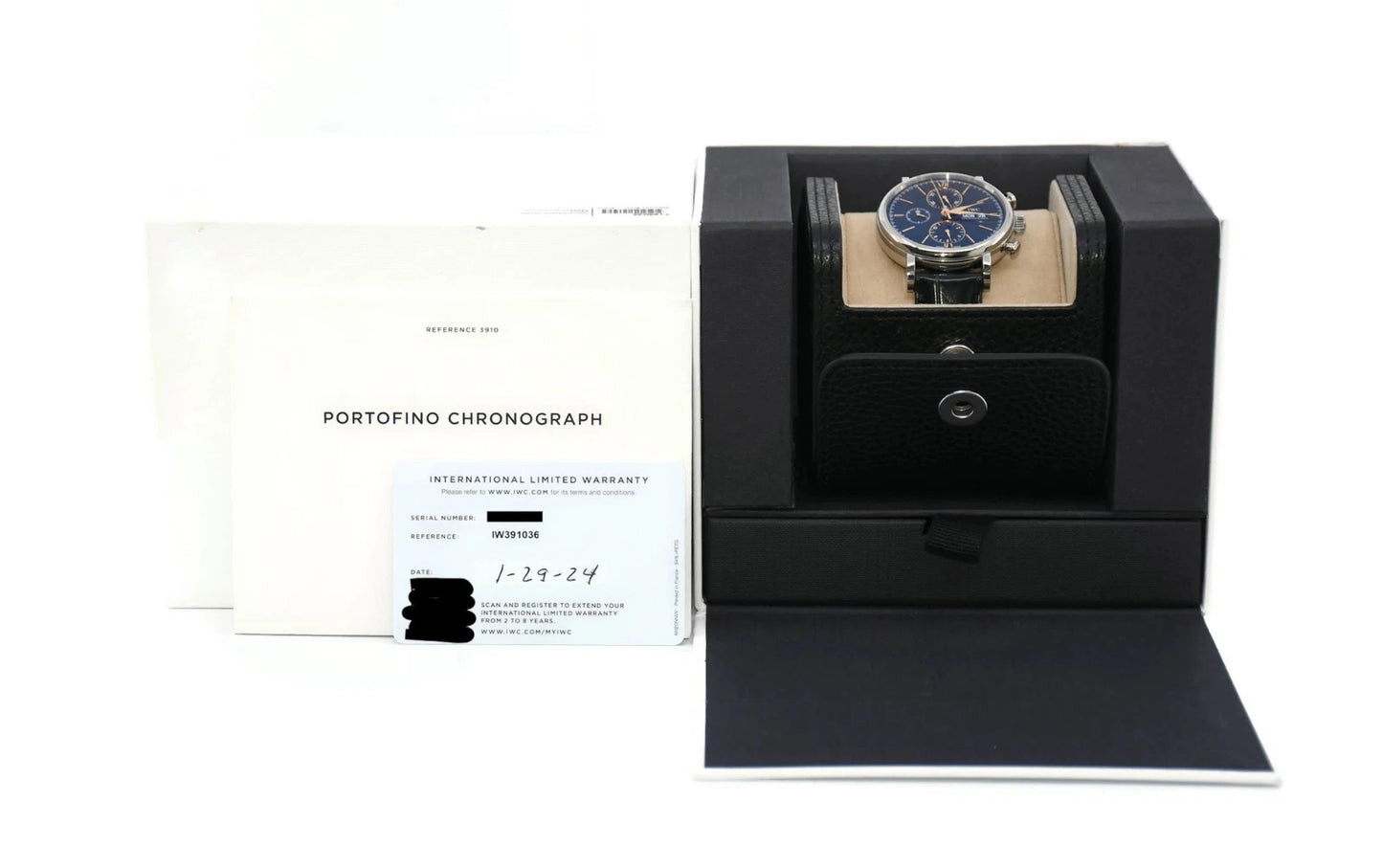 IWC Portofino Chronograph Stainless Steel Watch IW391036