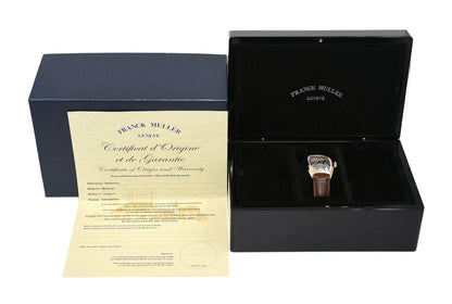 Franck Muller Curvex Tourbillon 18K Rose Gold Watch 8880TSQT