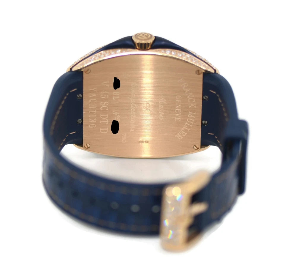 Franck Muller Vanguard Diamond 18K Rose Gold Watch V45SCDTD