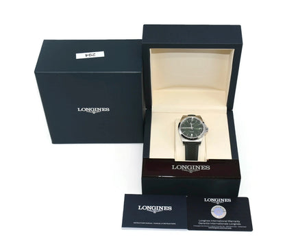 Longines Conquest Stainless Steel Watch L37204029