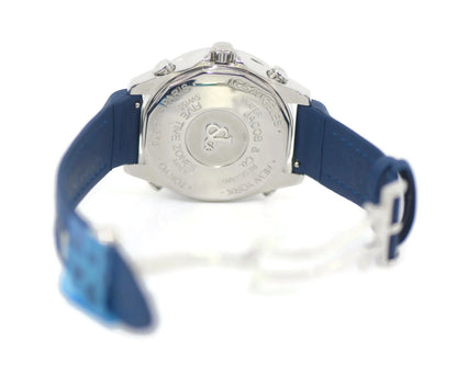 Jacob & Co 5 Time Zone Diamond Stainless Steel Watch JCM-118DA