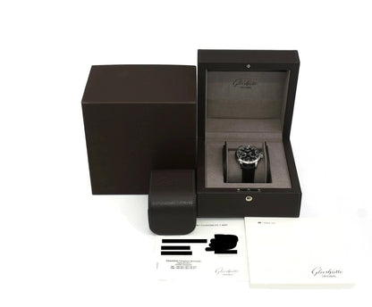 Glashutte Senator Observer Stainless Steel Watch 1-00-14-07-02-30