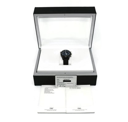 IWC Pilot Double Chronograph Ceramic Watch IW378601
