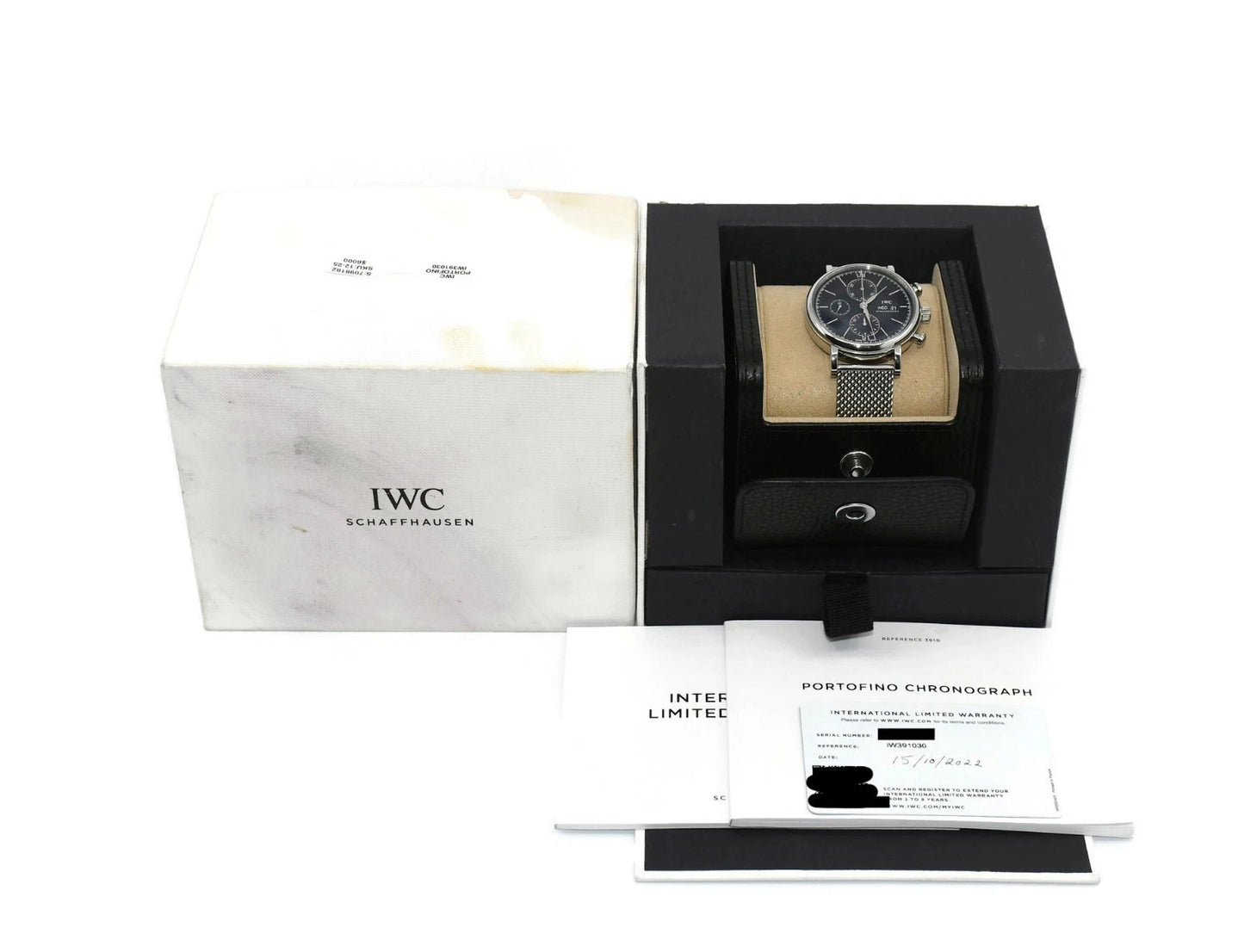 IWC Portofino Chronograph Stainless Steel Watch IW391030
