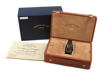 Franck Muller Casablanca Red Black Stainless Steel Watch 8880