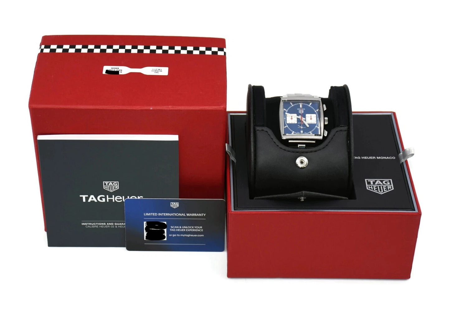 Tag Heuer Monaco Chronograph Stainless Steel Watch CBL2111
