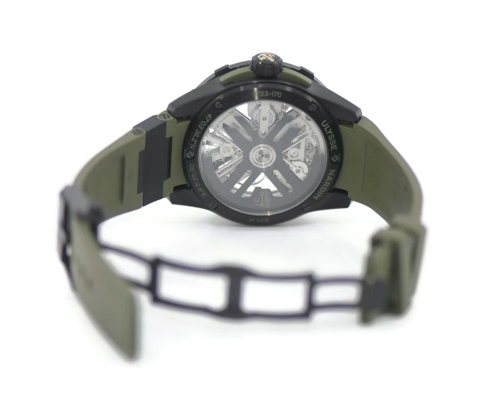 Ulysse Nardin Diver Skeleton Titanium Watch 3723-170-2C