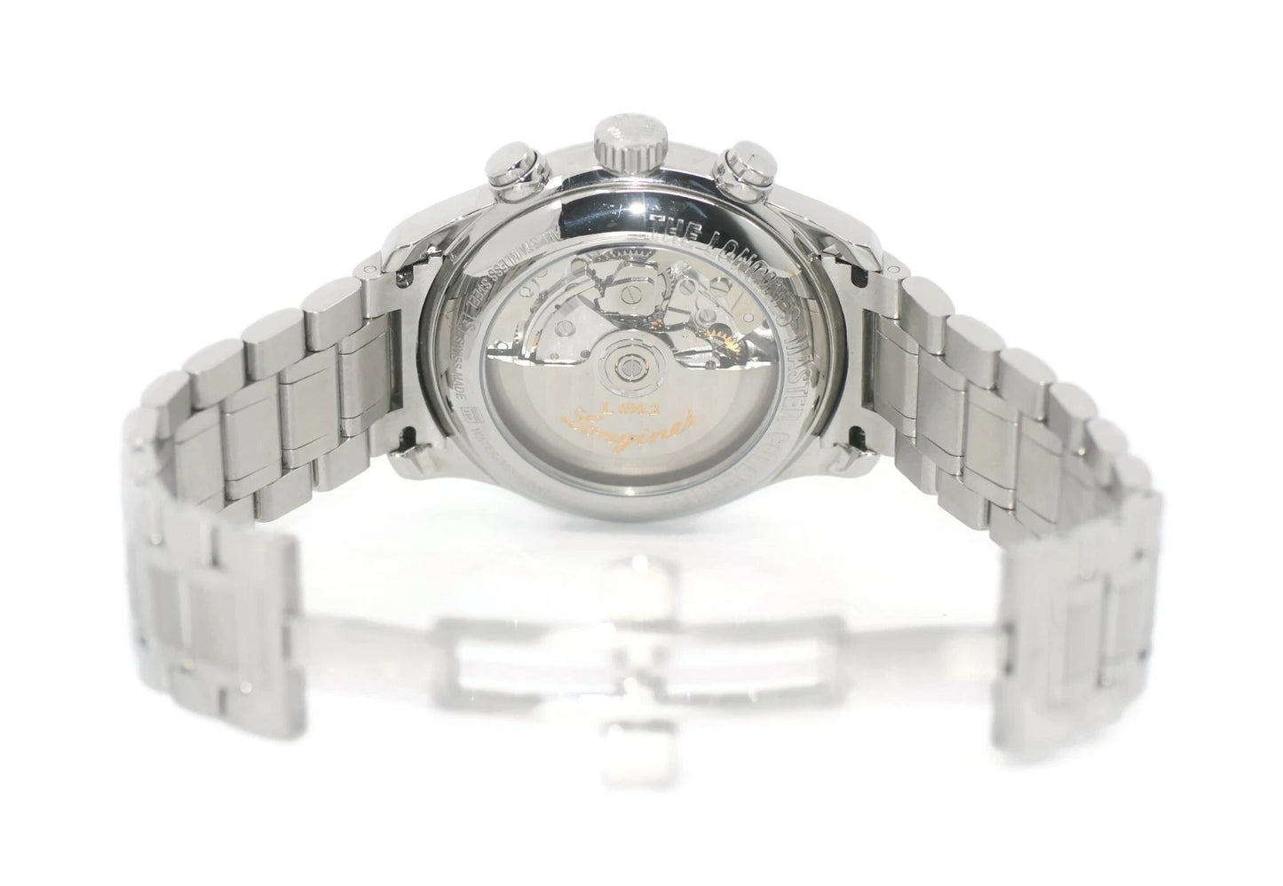 Longines Master Chronograph Stainless Steel Watch L2.693.4.51.6