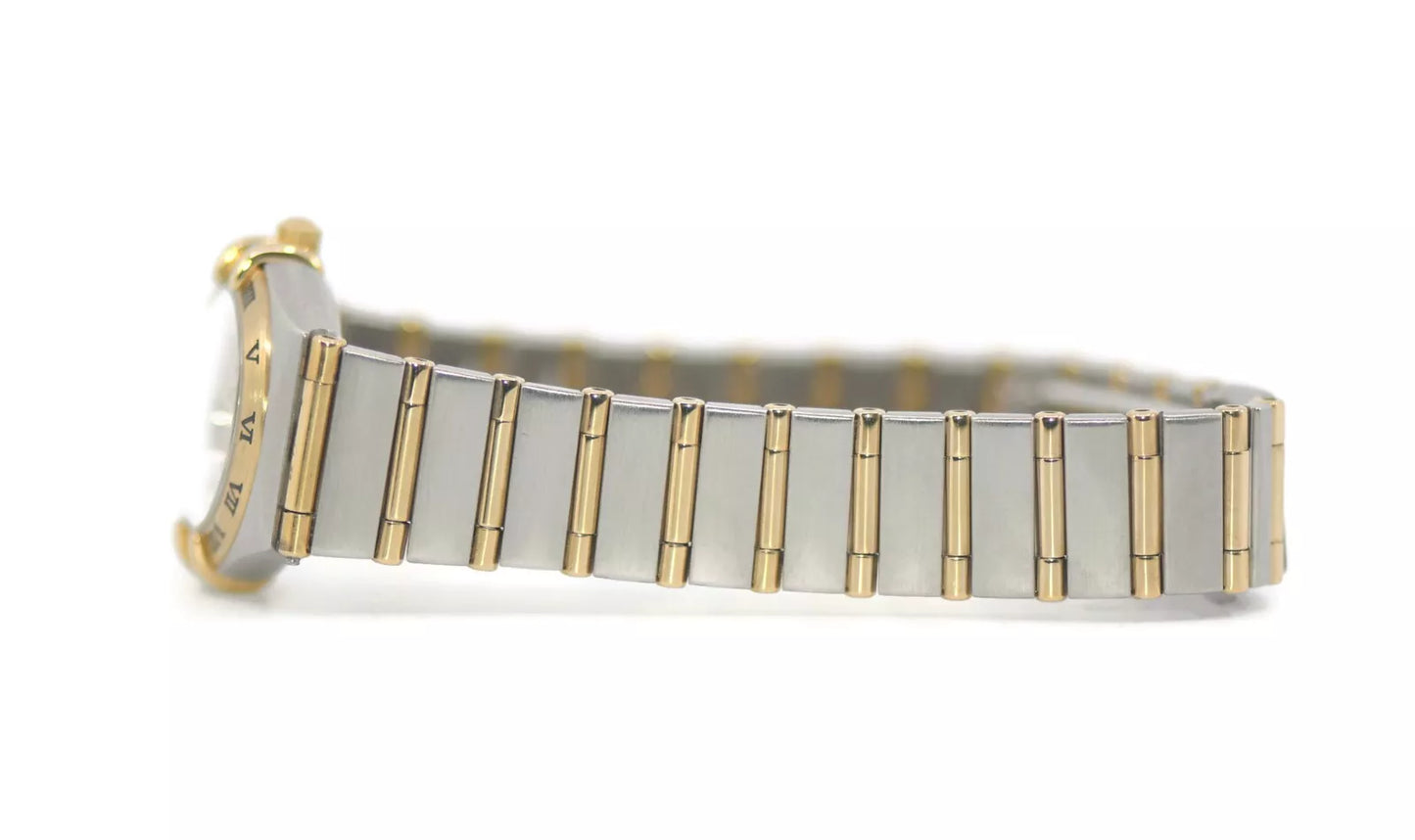 Omega Constellation Two Tone Stainless Steel Watch