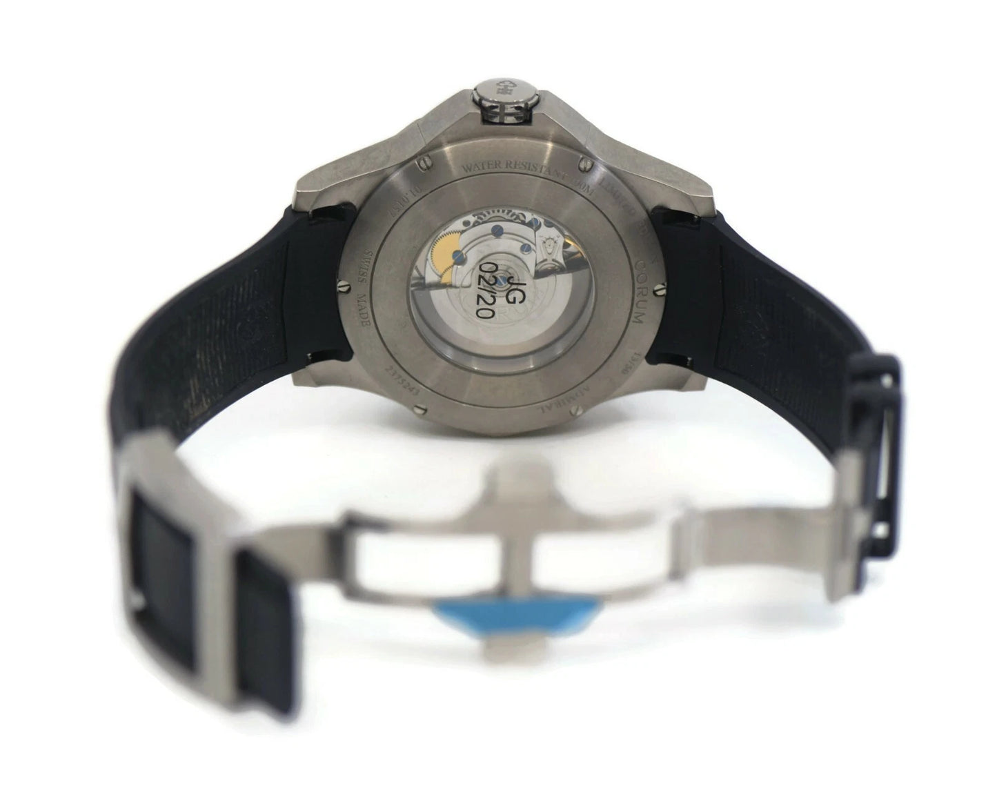Corum Admiral's Cup Racer Stainless Steel Watch 411.100.04