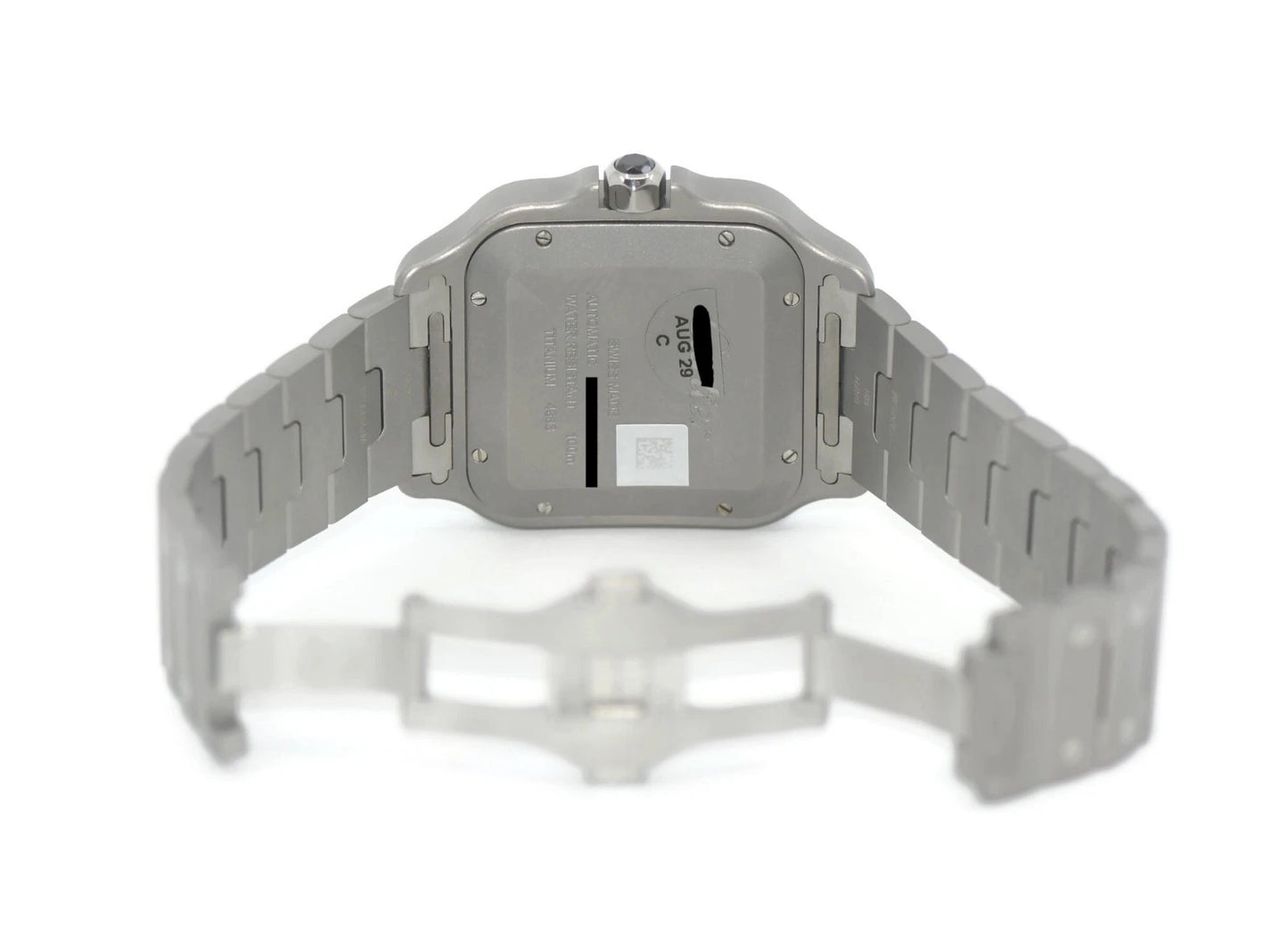 Cartier Santos Large Titanium Watch WSSA0089