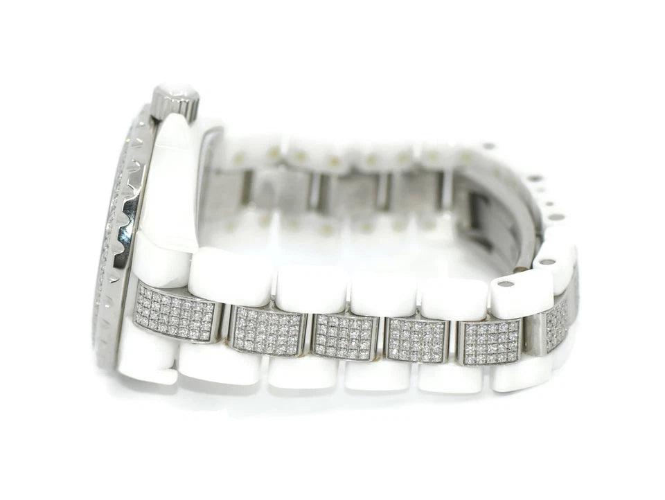 Chanel J12 Diamond White Ceramic Watch H1420