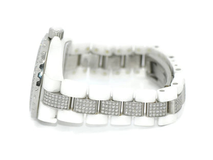 Chanel J12 Diamond White Ceramic Watch H1420