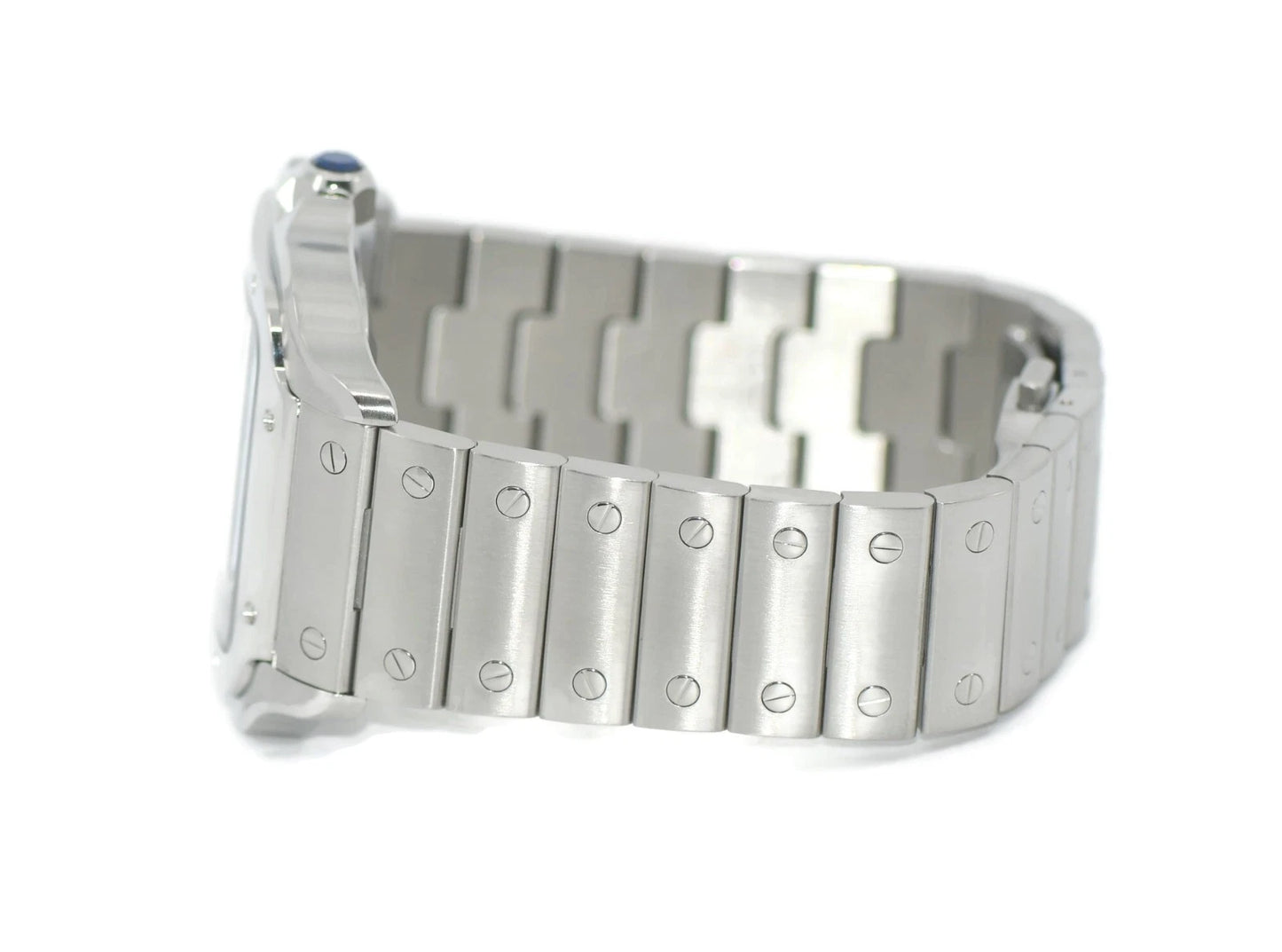 Cartier Santos Large Stainless Steel Watch WSSA0071
