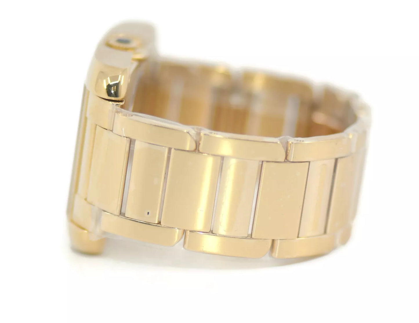 Cartier Tank Anglaise 18K Yellow Gold Watch W5310018