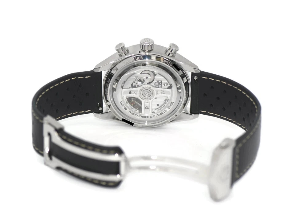 Tag Heuer Carrera Porsche Chronosprint Stainless Steel Watch CBS2015