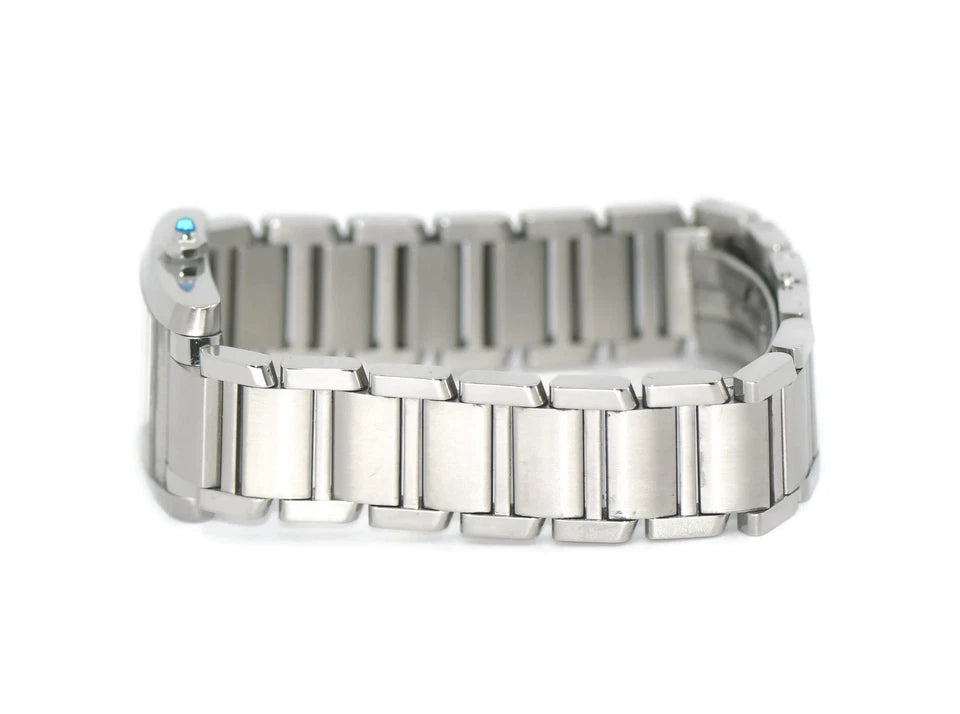 Cartier Tank Francaise Small Stainless Steel Watch W51008Q3