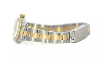 Rolex Oyster Perpetual Two Tone Stainless Steel Watch 6719
