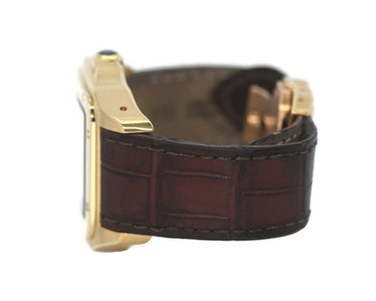Cartier Santos 100 Large 18K Yellow Gold Watch W20071Y1