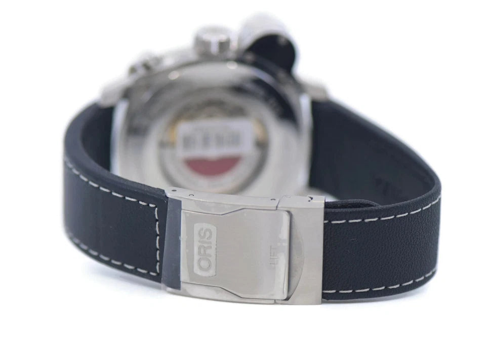 Oris BC4 Flight Timer Chronograph Stainless Steel Watch 7615