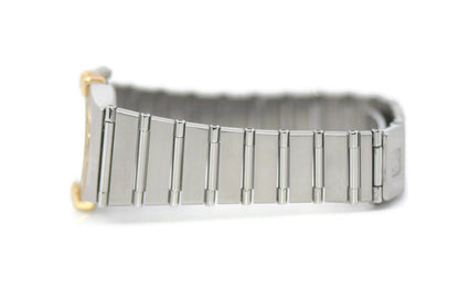 Omega Constellation Two Tone Stainless Steel Watch