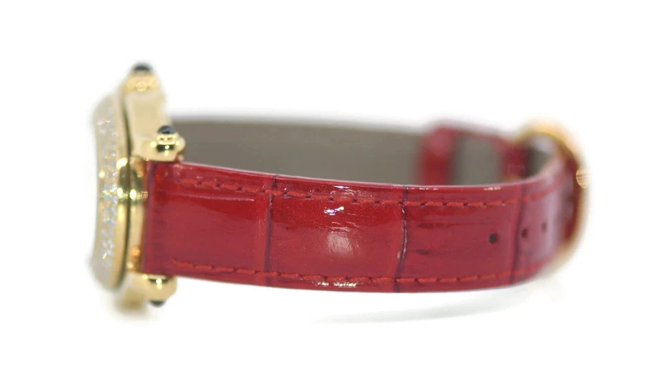 Chopard Happy Sport Diamond 18K Yellow Gold Watch 27/7000