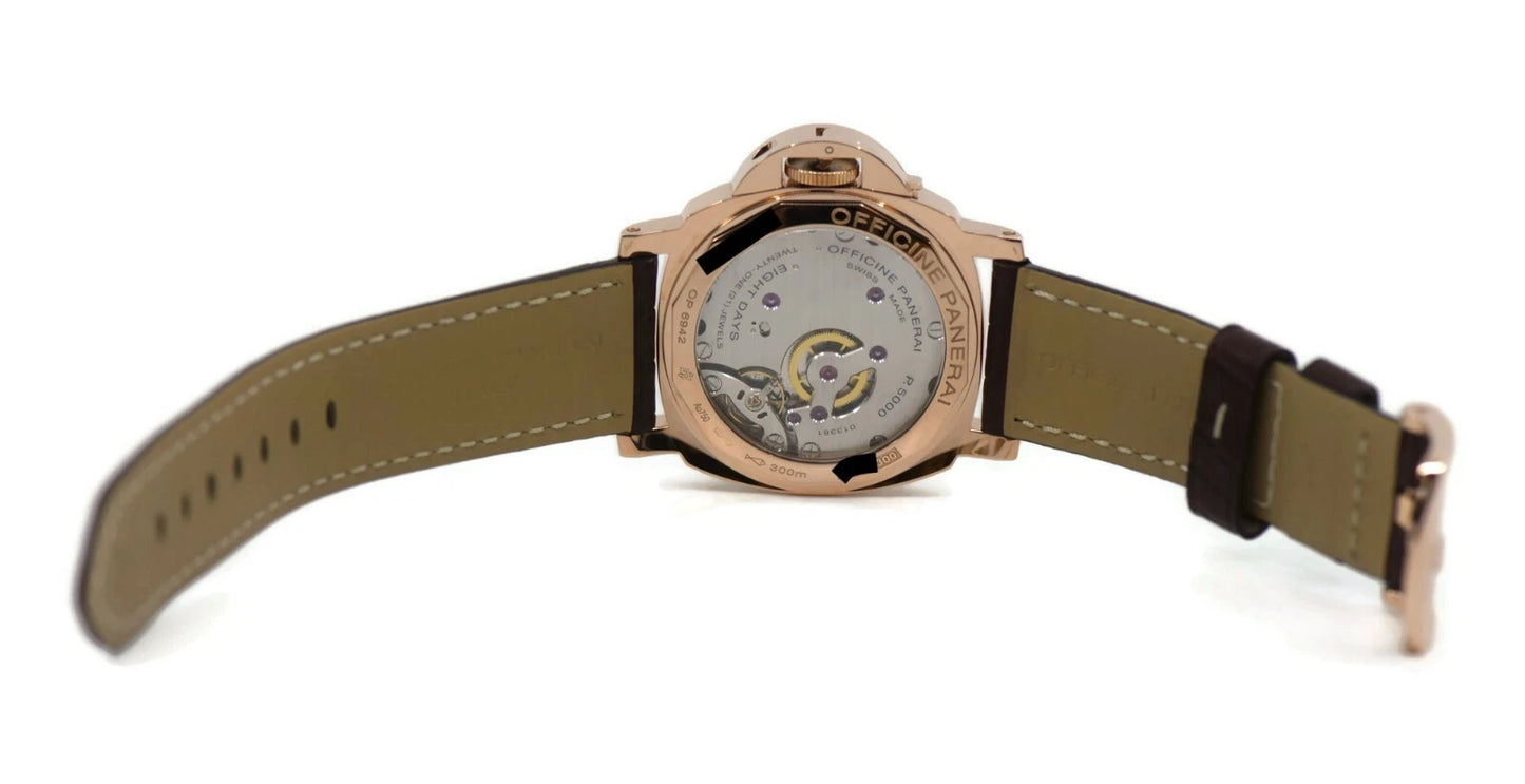 Panerai Luminor Marina 8 Days 18K Rose Gold Watch PAM511