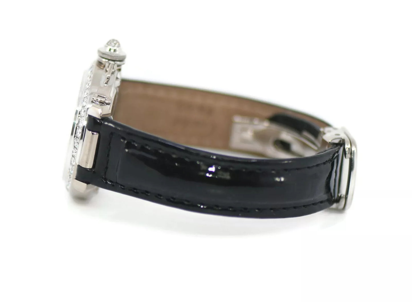 Cartier Pasha Diamond 18K White Gold Watch 2398