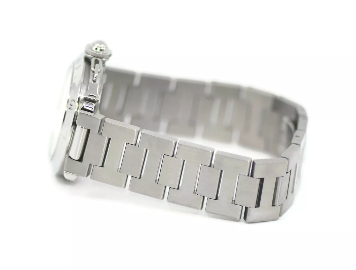 Cartier Pasha GMT Stainless Steel Watch 2377