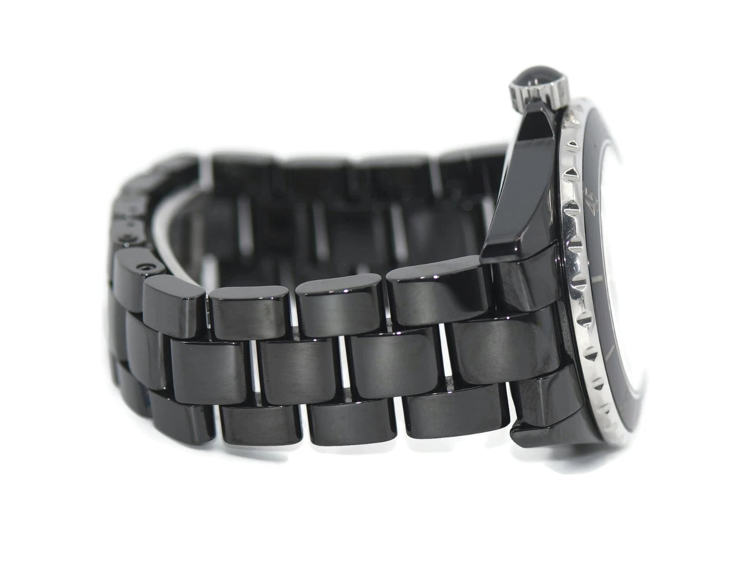 Chanel J12 Diamond Black Ceramic Watch H1626